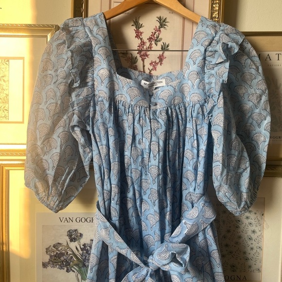 NEW Emerson Fry ADELINA LONG SLEEVE DRESS SUNDAY FLOWERS ORGANIC small - Picture 10 of 12